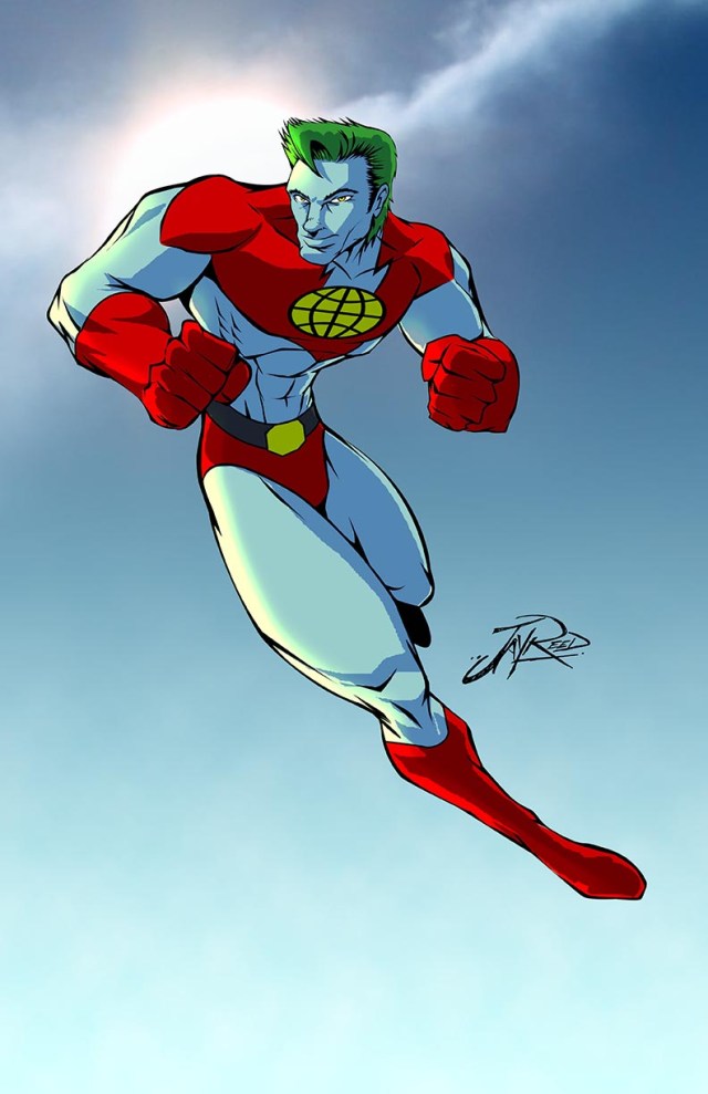 captain planet color