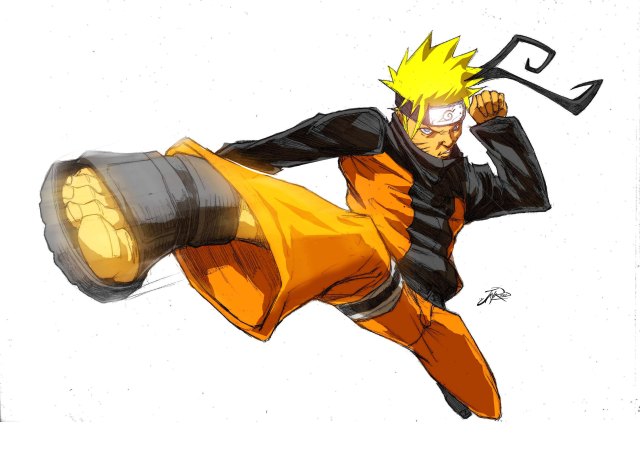 naruto sketch color 1